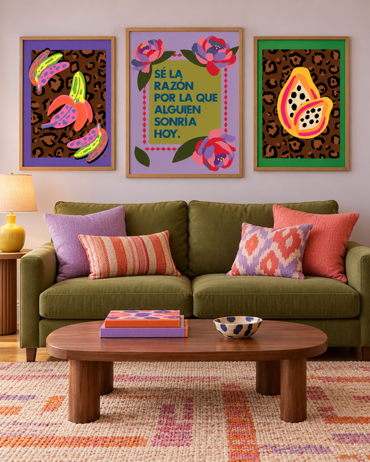 Lámina descargable "Banana Animal Print"