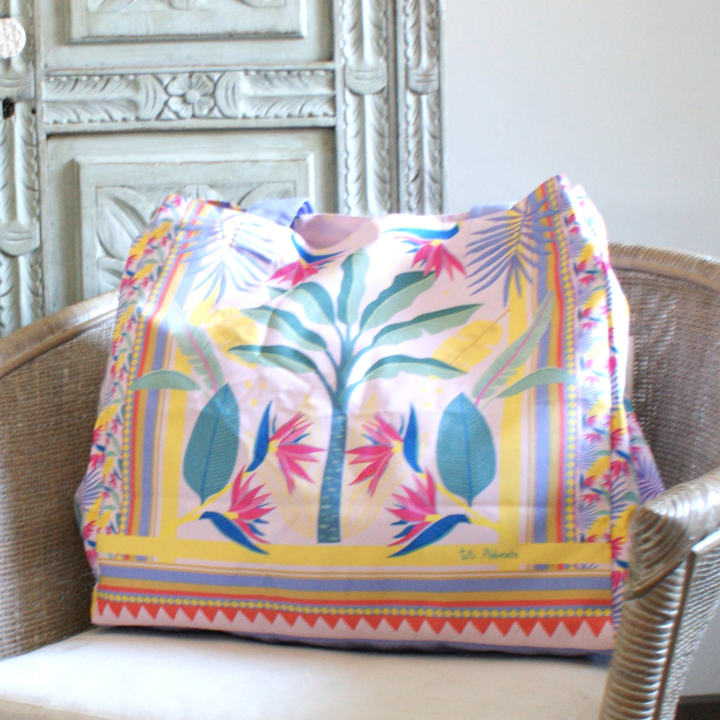 Maxi tote Bag Ave del Paraíso