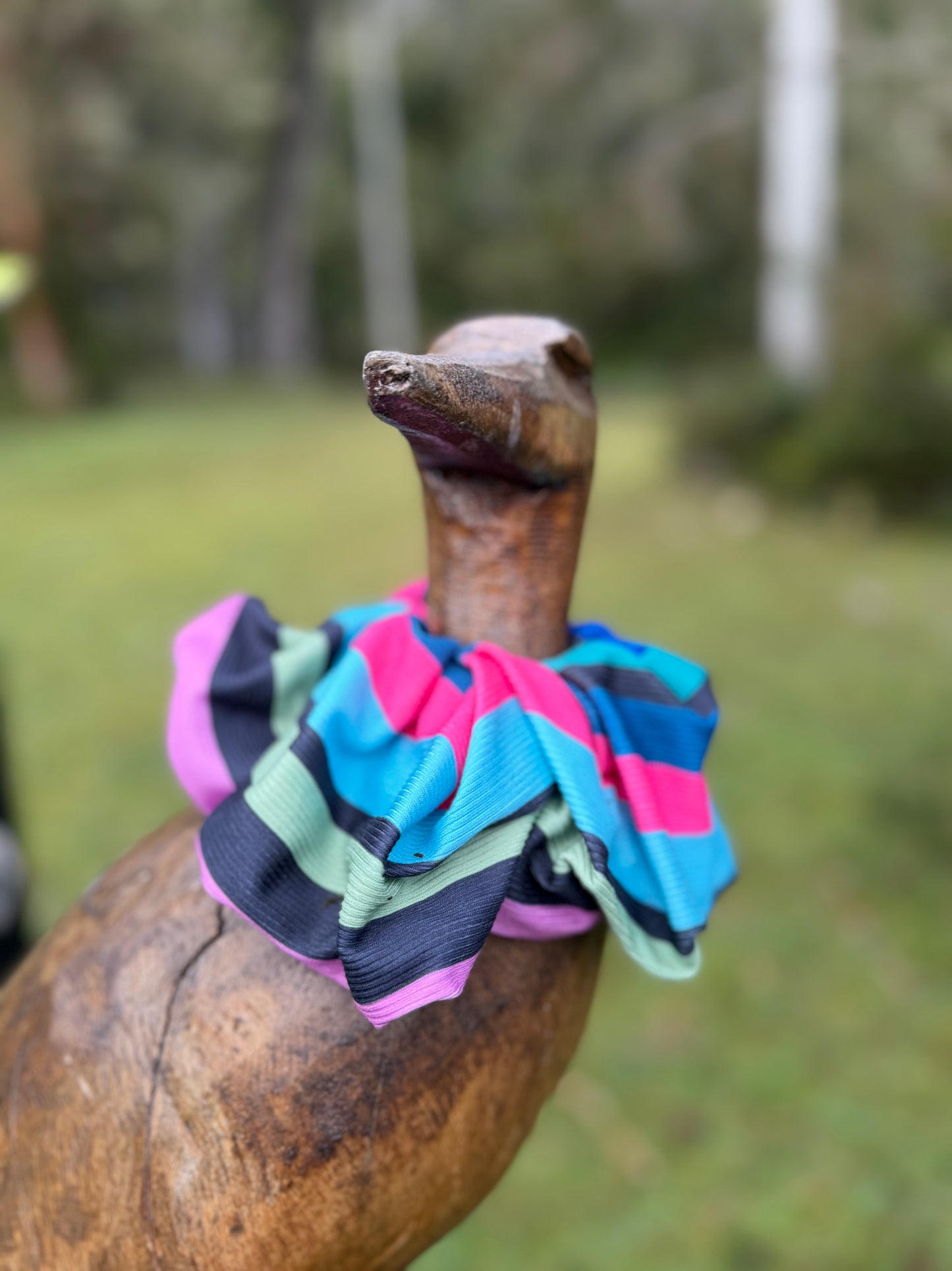 Scrunchie Puyehue Rayas