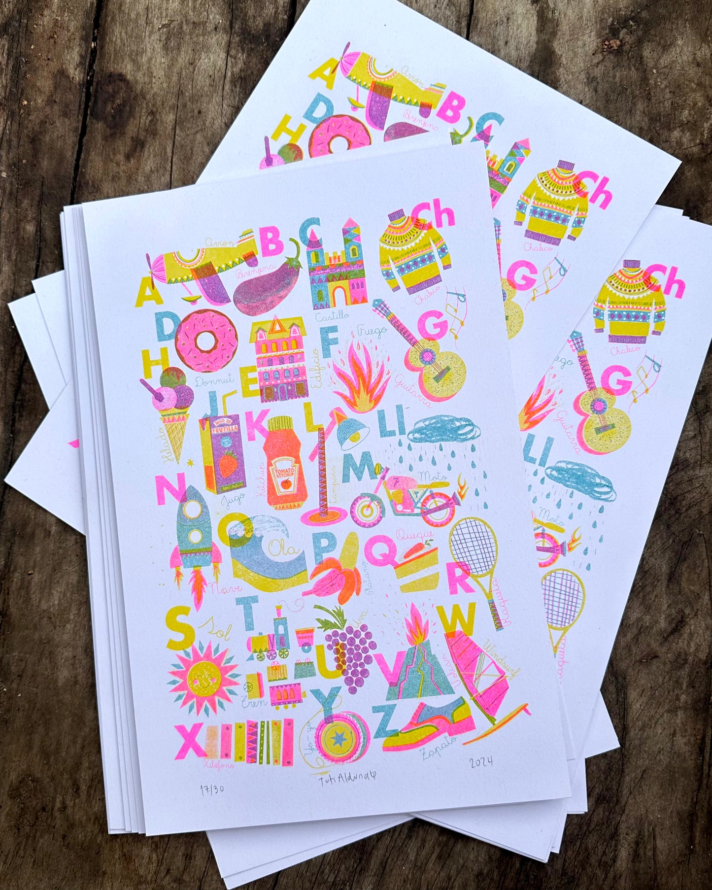 Poster Riso ABC