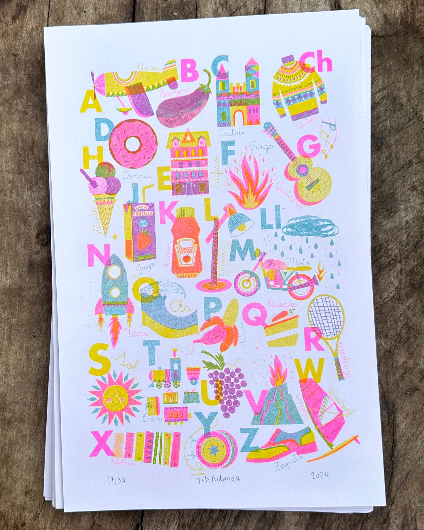 Poster Riso ABC