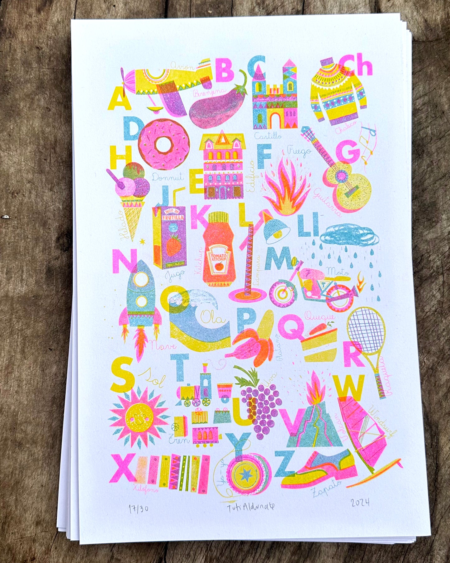 Poster Riso ABC