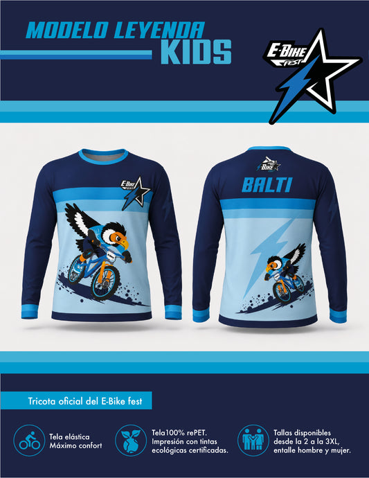 Polera oficial E- bike Fest