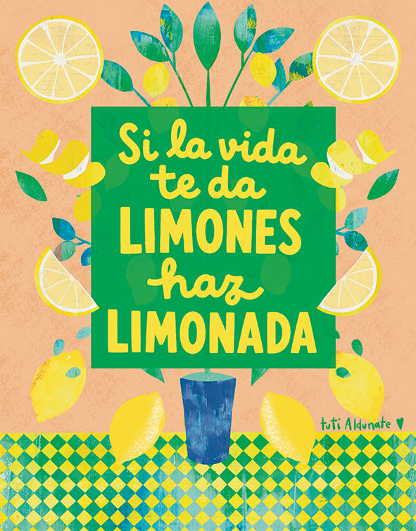 Lámina descargable "Si la vida te da Limones"