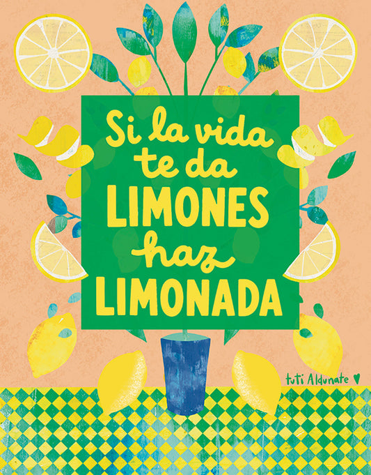 Lámina descargable "Si la vida te da Limones"